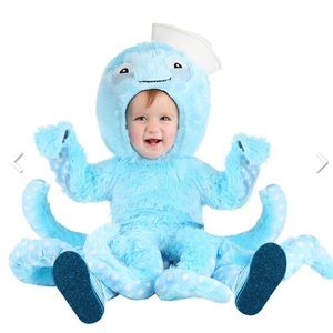 Octopus Costume Infant/Toddler - 12-18 months Princess Paradise Unisex
